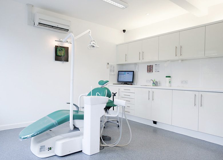 Practice room of Heaton Mersey orthodontist in Stockport, Manchester
