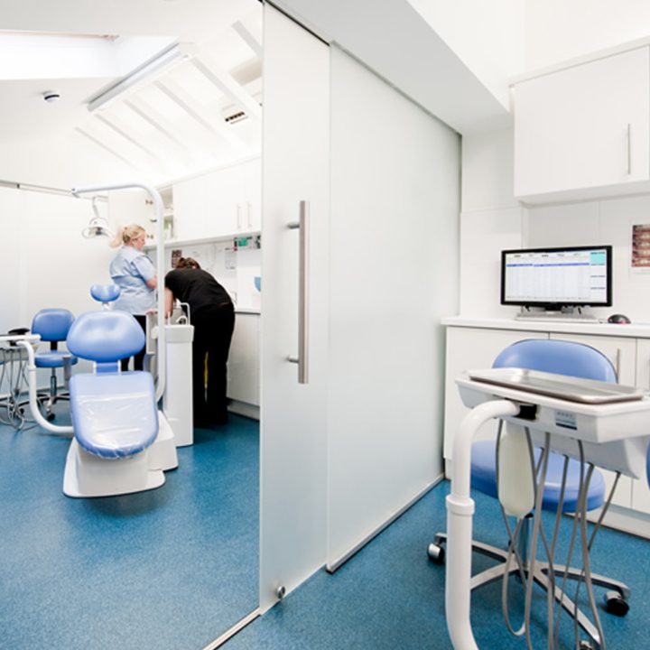 Treatment room in Heaton Mersey clinic in Stockport, Manchester