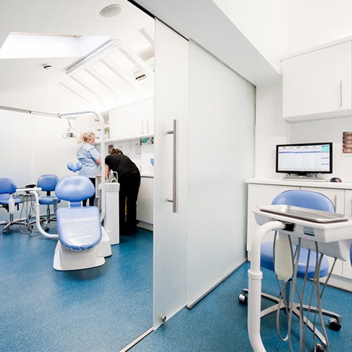 Treatment room in Heaton Mersey clinic in Stockport, Manchester