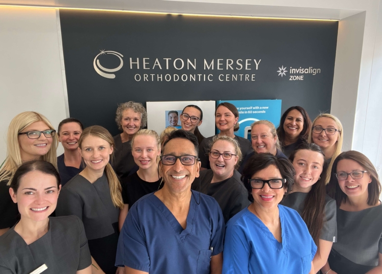 The team at Heaton Mersey Orthodontic Centre in Stockport, Manchester